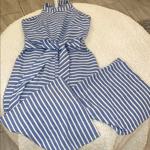 Pants - Cropped jumpsuit